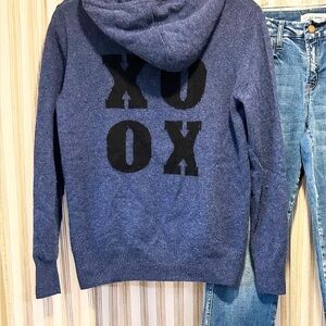 The Cashmere Project|| 100 Cashmere Full Zip Up, Worn Once Size M